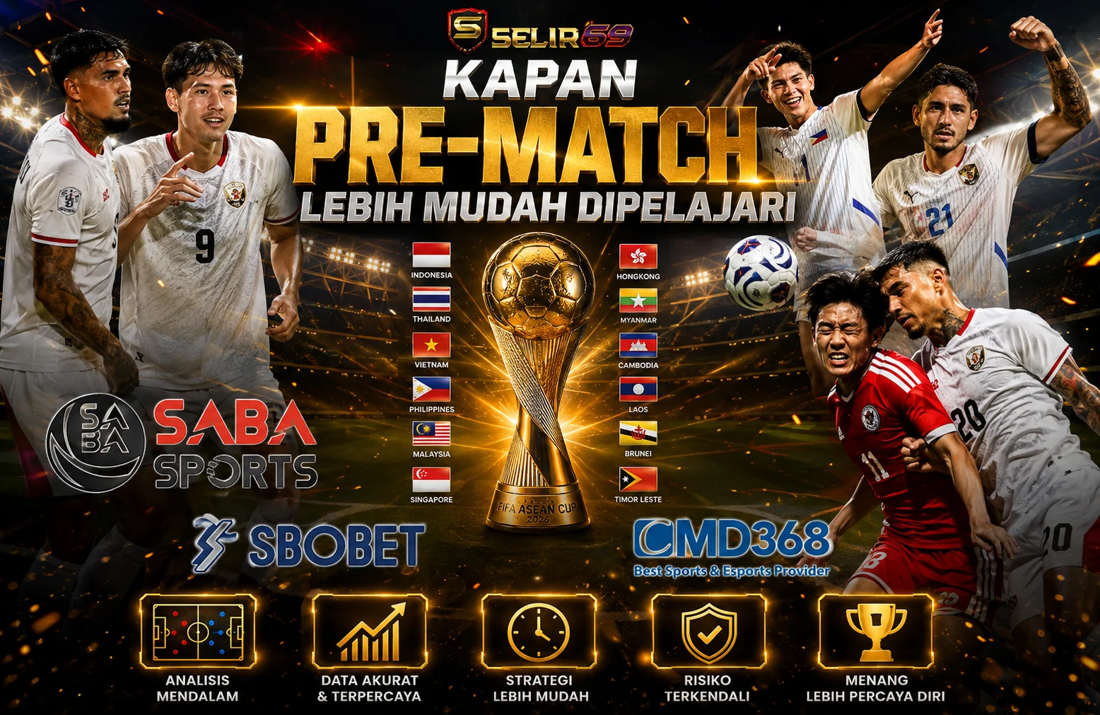 Ilustrasi Perbedaan pengalaman di SBOBET, SABA Sports, dan CMD368