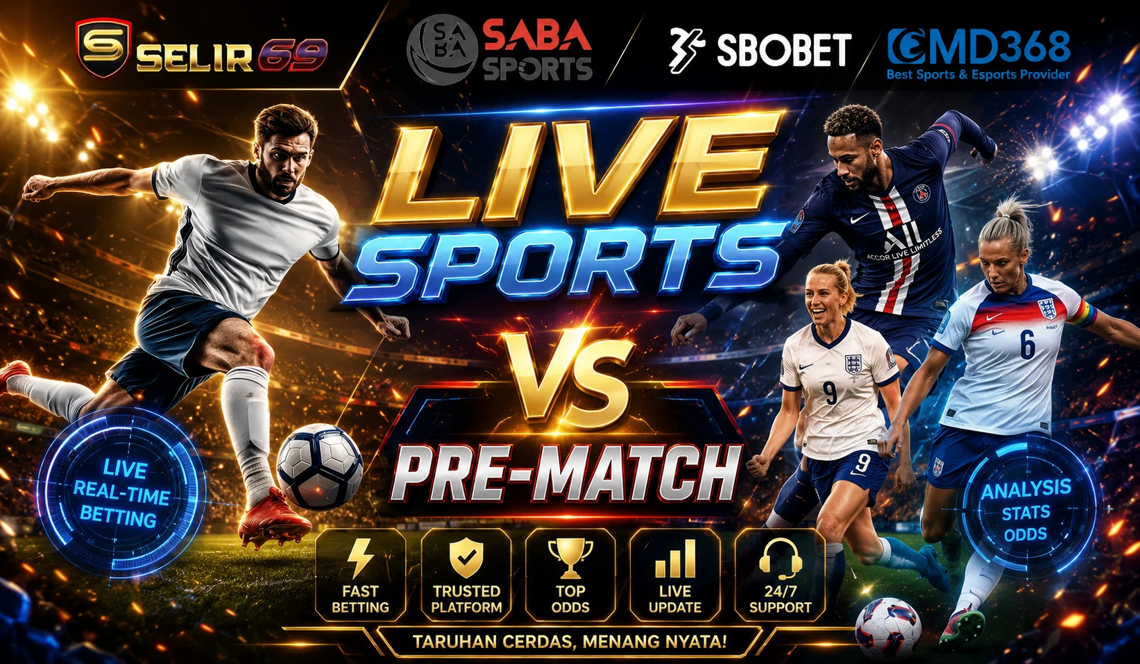 Live Sports vs Pre-Match